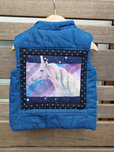 Load image into Gallery viewer, Unicorn Puffer Vest