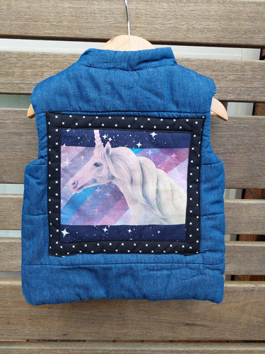 Unicorn Puffer Vest