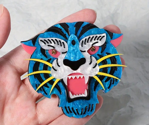 Tiger Brooch