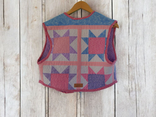 Load image into Gallery viewer, Patchwork blanket vest