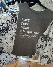 Load image into Gallery viewer, Inner peace recycled tee